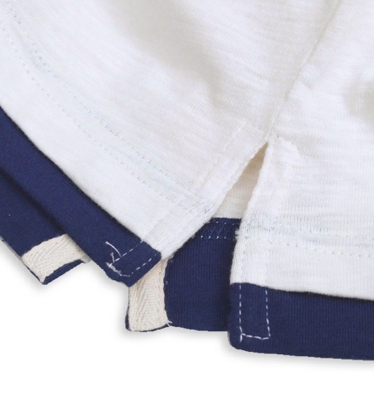 Pincponc チェック使いポロシャツ(半袖) オフホワイト