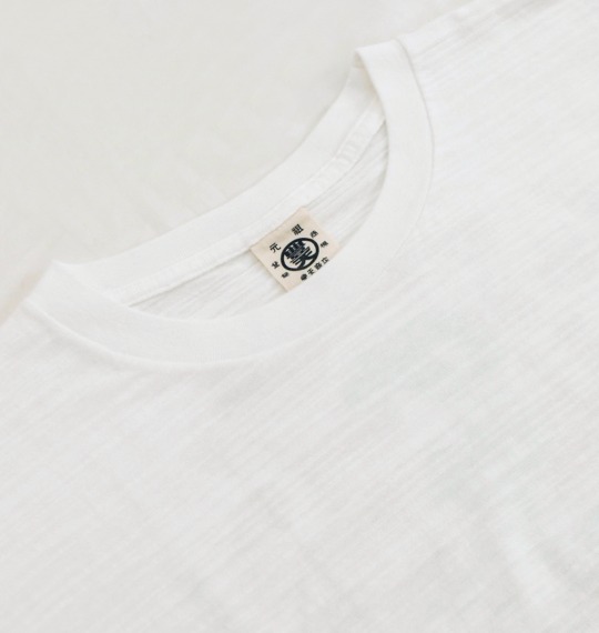 豊天 和柄Tシャツ(半袖) オフホワイト