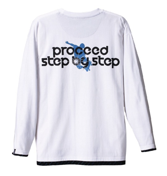 RIMASTER フェイクレイヤードTシャツ ホワイト