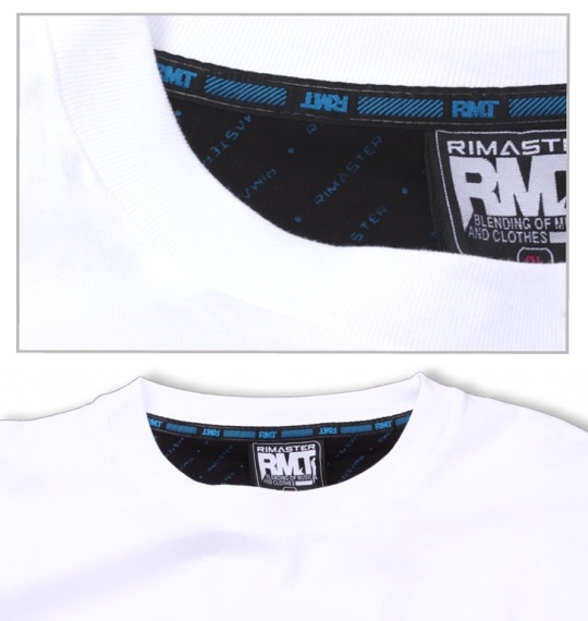 RIMASTER フェイクレイヤードTシャツ ホワイト