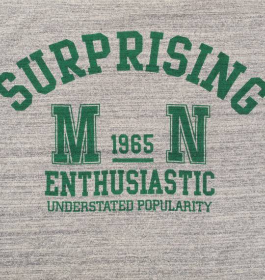 Pincponc 七分袖Tシャツ モクグレー