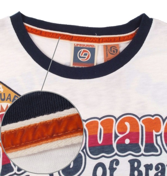 LIFE GUARD Tシャツ半袖 オフホワイト