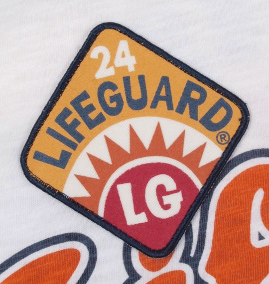 LIFE GUARD Tシャツ半袖 オフホワイト