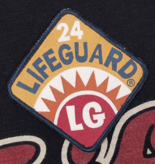 LIFE GUARD Tシャツ半袖 ブラック
