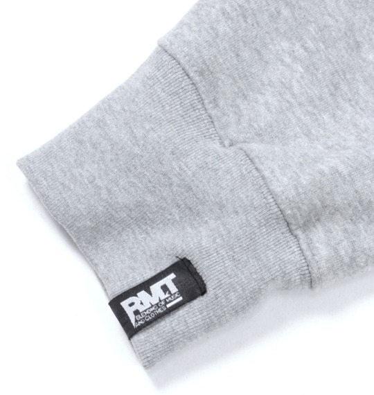 RIMASTER フェイクレイヤードパーカー モクグレー×ブルー