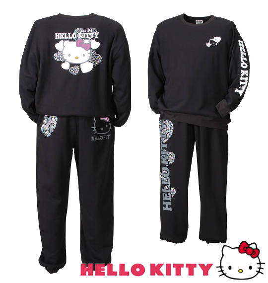 HELLO KITTY トレーナーセット ブラック