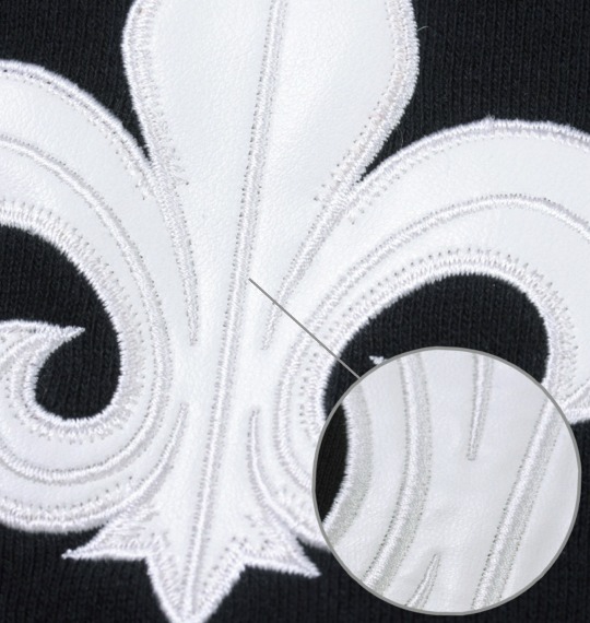 GLADIATE フルジップパーカートレーナー ブラック