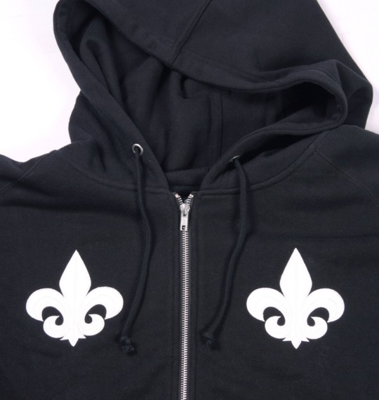 GLADIATE フルジップパーカートレーナー ブラック