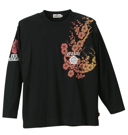 絡繰魂 Tシャツ(長袖) ブラック