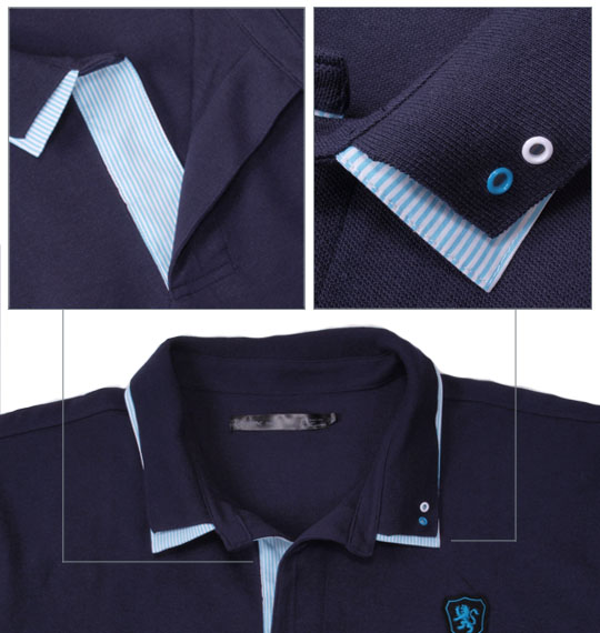 Pincponc ポロシャツ(半袖) ネイビー