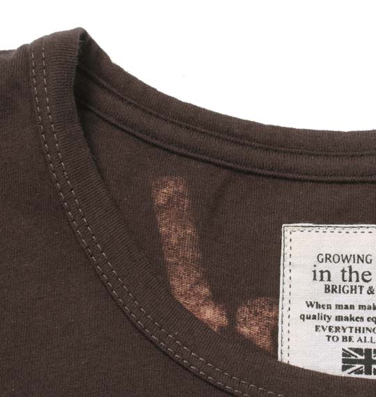 in the attic Tシャツ長袖 カーキブラウン