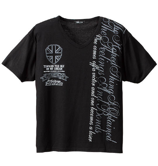 WILD LIFE ジップパーカー+VT半袖 ホワイト×ブラック