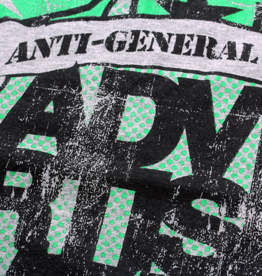 RIMASTER カーディガン+Tシャツ(半袖) ブラック×モクグレー