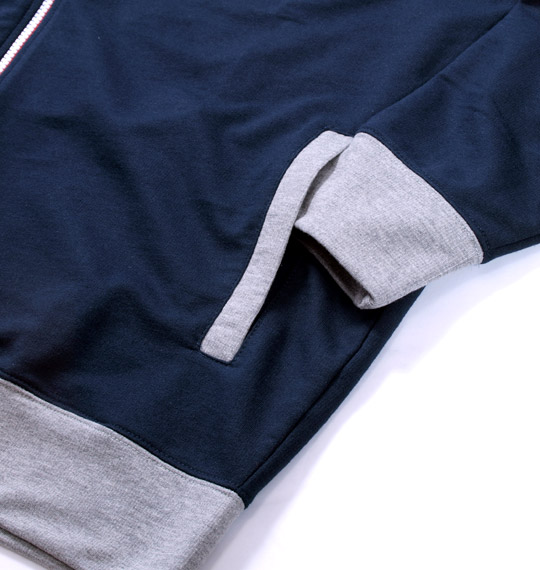 Pincponc フルジップパーカー ネイビー