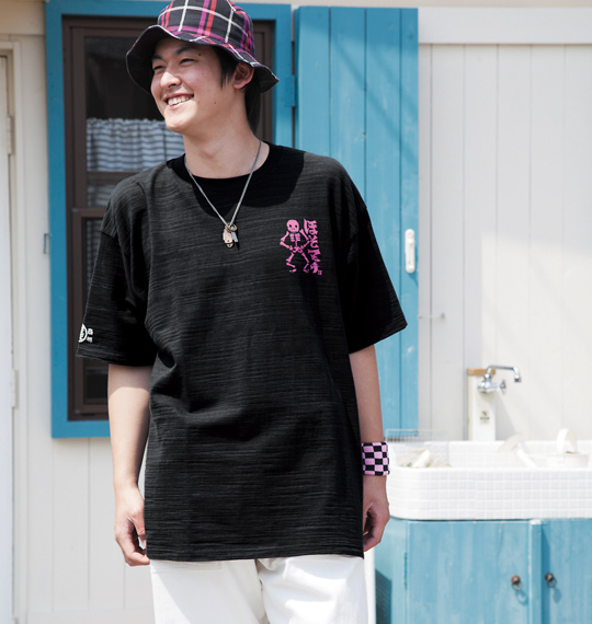 豊天 半袖Tシャツ ブラック
