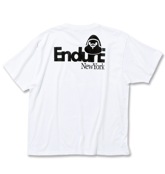 ENDURE 半袖Tシャツ ホワイト