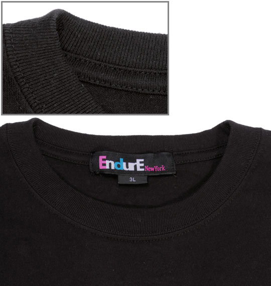 ENDURE 半袖Tシャツ ブラック