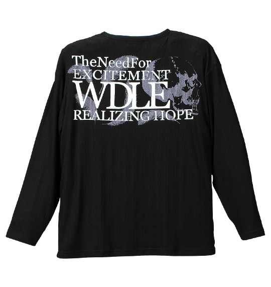 WILD LIFE フェイクVTシャツ ブラック