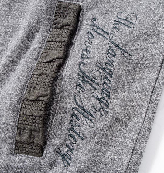 EUROYAL ショールカラーブルゾン モクグレー