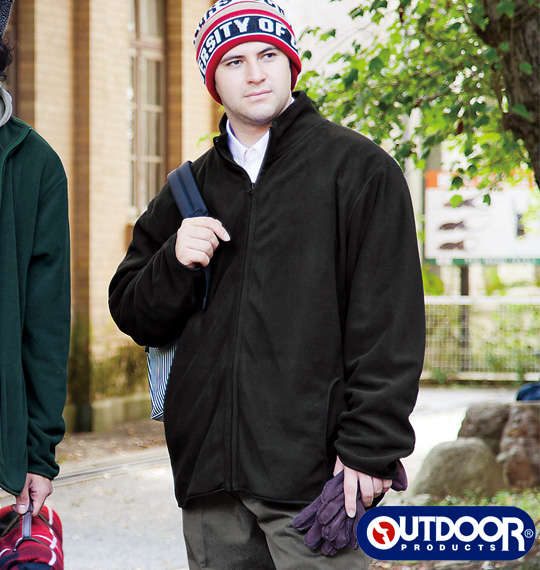OUTDOOR PRODUCTS フリースジャケット ブラック