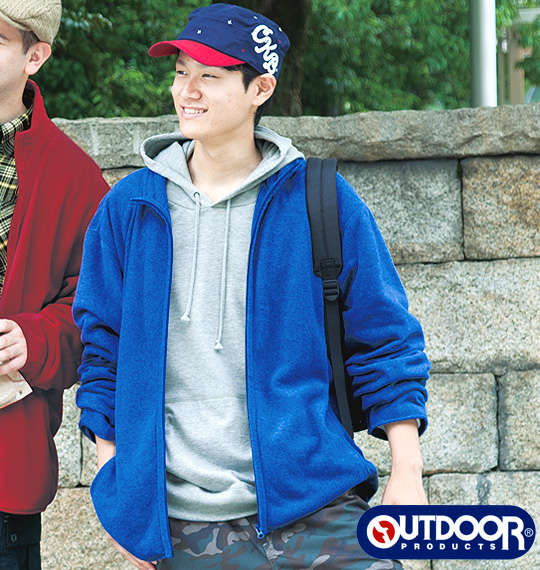 OUTDOOR PRODUCTS フリースジャケット ブルー