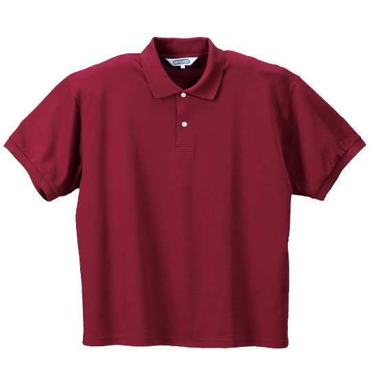 OUTDOOR PRODUCTS 半袖ポロシャツ ワイン