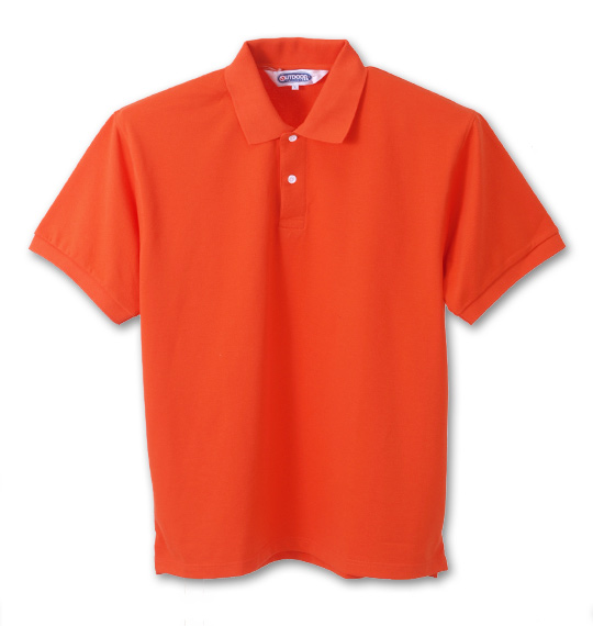 OUTDOOR PRODUCTS 半袖ポロシャツ オレンジ