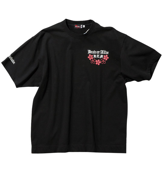 絡繰魂抜刀娘 決闘Tシャツ(半袖) ブラック