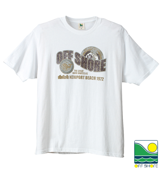 OFF SHORE Tシャツ(半袖) ホワイト