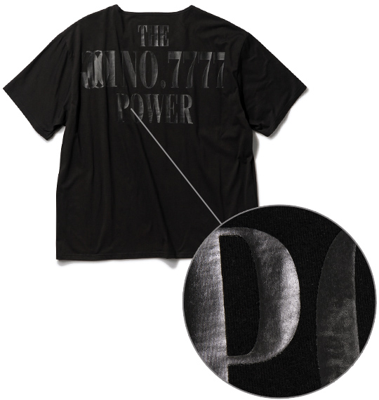 in the attic ガールズフォトTシャツ(半袖) ブラック