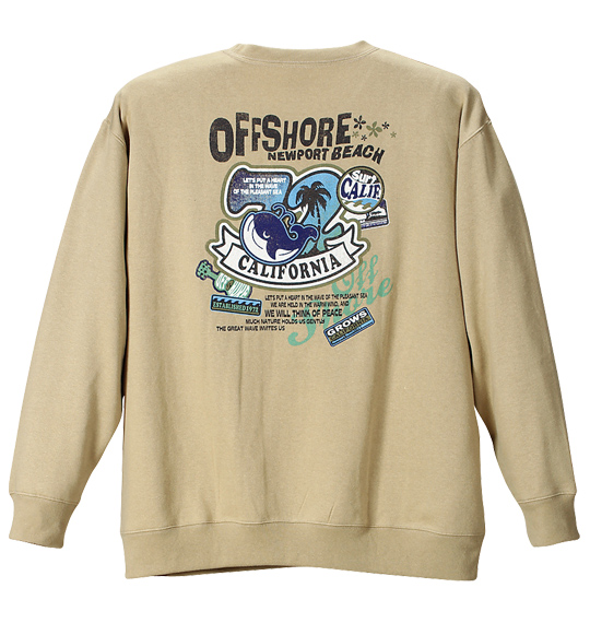 OFF SHORE クルートレーナー ベージュ
