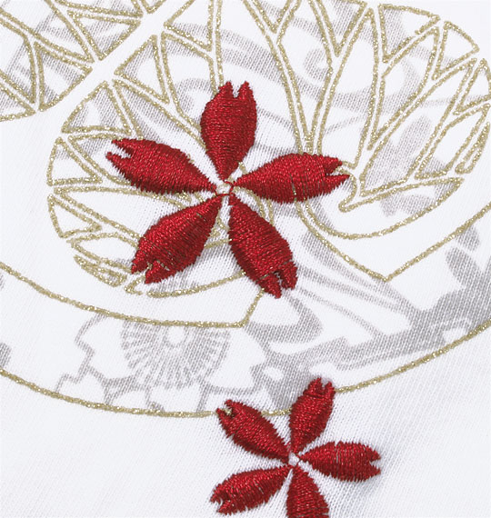 絡繰魂抜刀娘 凛半袖Tシャツ オフホワイト