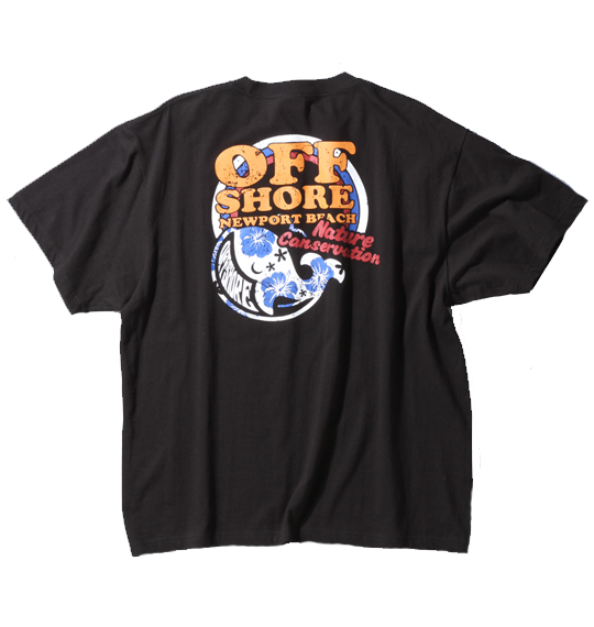 OFF SHORE 半袖Tシャツ ブラック