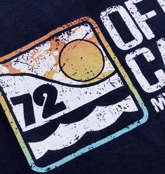OFF SHORE 半袖Tシャツ ネイビー