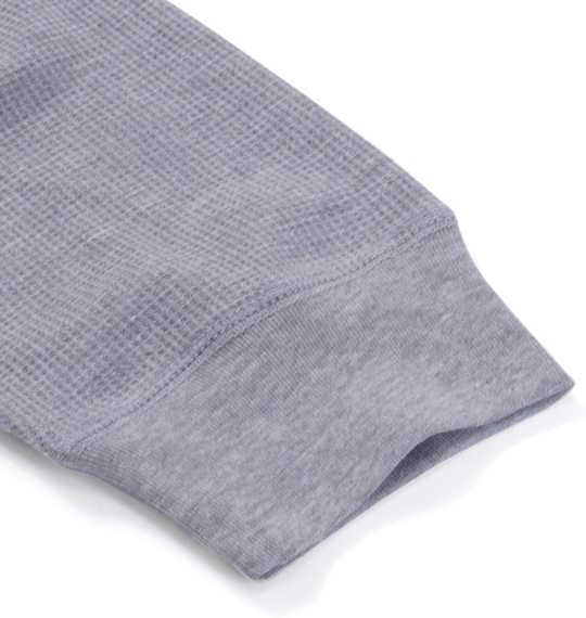 RIMASTER 発泡プリントフェイクTシャツ ブラック×モクグレー