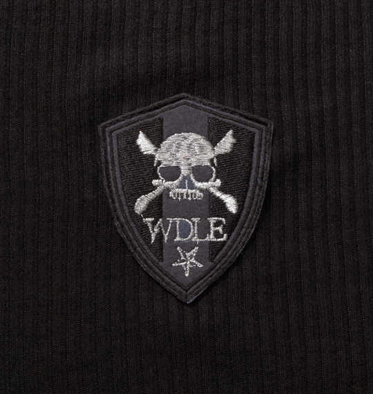 WILD LIFE フェイク半袖VTシャツ ブラック