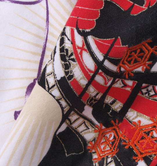 絡繰魂抜刀娘 Tシャツ半袖 ホワイト