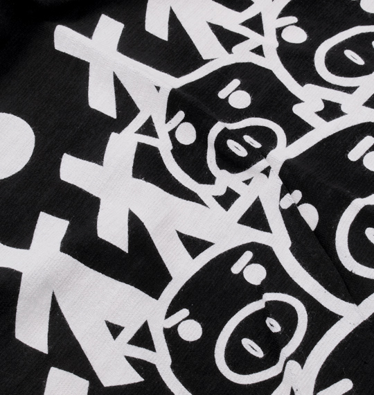 豊天 半袖Tシャツ ブラック