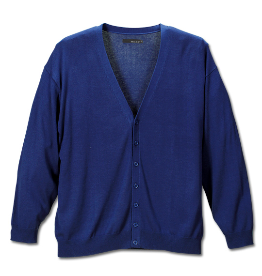 Mc.S.P ニットカーディガン ダークブルー
