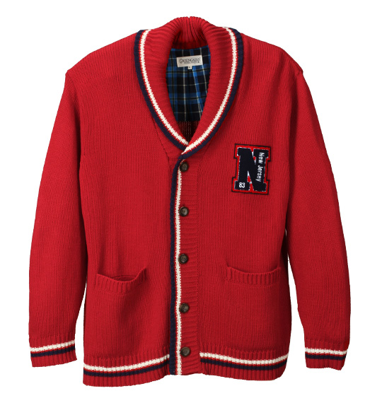 Greengates カウチンセーター レッド