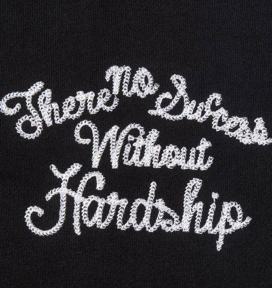 launching pad ミニ裏毛Vカーディガン ブラック