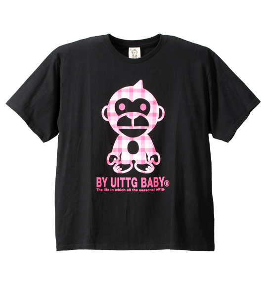 UITTG ポケット付半袖Tシャツ ブラック