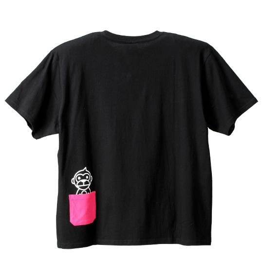 UITTG ポケット付半袖Tシャツ ブラック