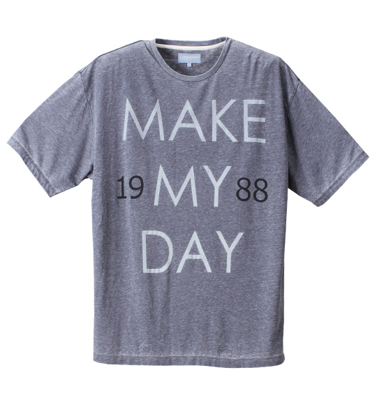 Greengates オパール加工半袖Tシャツ グレー