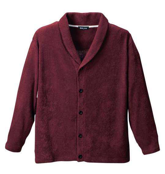 WILD LIFE カーディガン+ボーダー半袖Tシャツ レッド杢