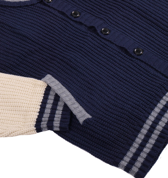 Free gate ニットスタジャン ネイビー