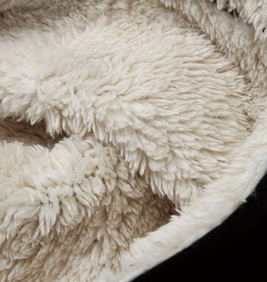 豊天 覗き見美豚フルジップパーカー ブラック