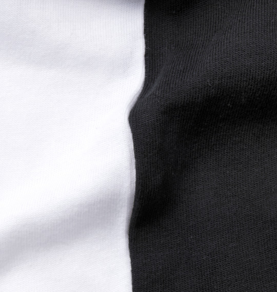 RIMASTER フォト&蛍光プリント半袖Tシャツ ホワイト×ブラック