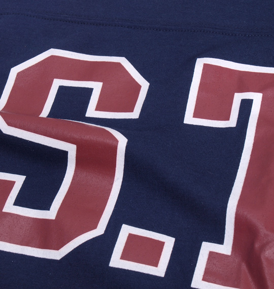 UNMOMENT フットボール長袖Tシャツ ネイビー