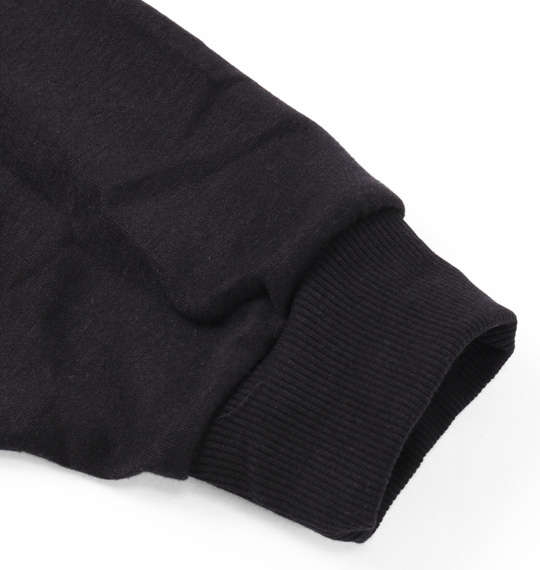 EUROYAL ダンボールニットWフードパーカー ブラック